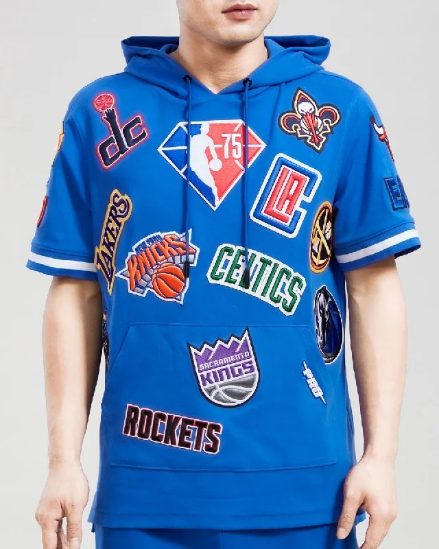 NBA PRO LEAGUE MEN'S PO HOODIE (ROYAL BLUE)