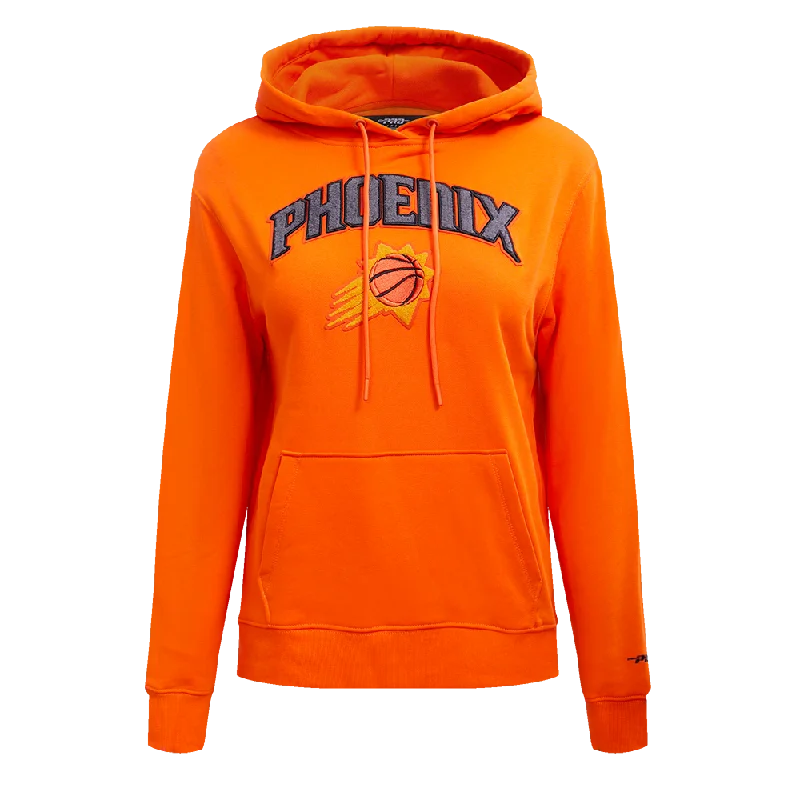 NBA PHOENIX SUNS CLASSIC WOMEN'S PO HOODIE (ORANGE)