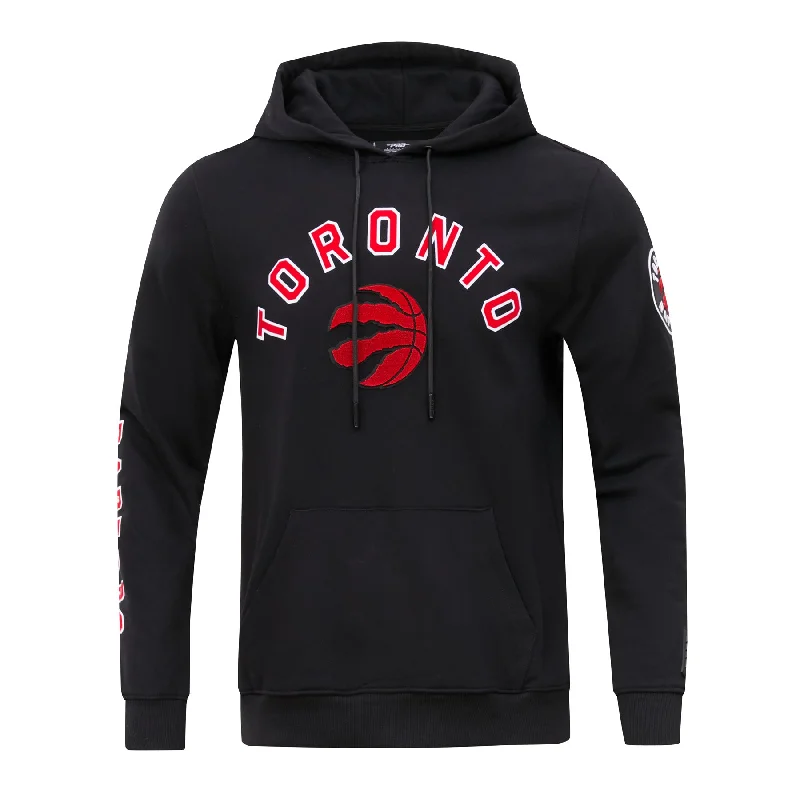 NBA TORONTO RAPTORS CLASSIC MEN'S PO HOODIE (BLACK)