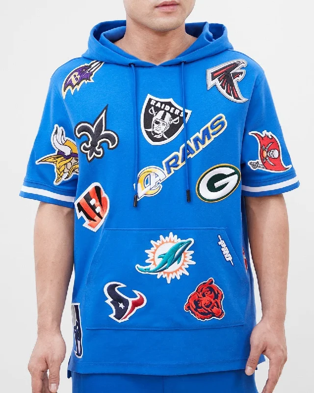 NFL PRO LEAGUE MEN'S PO HOODIE (ROYAL BLUE)