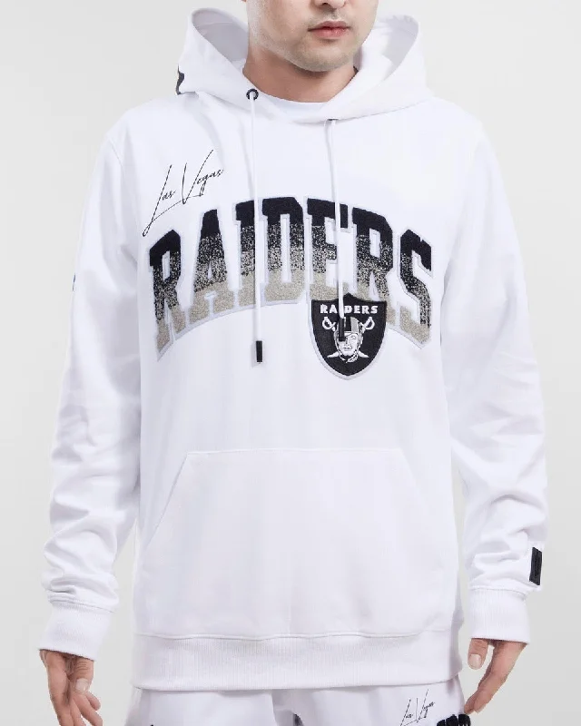 NFL LAS VEGAS RAIDERS HOMETOWN MEN'S PO HOODIE (WHITE)