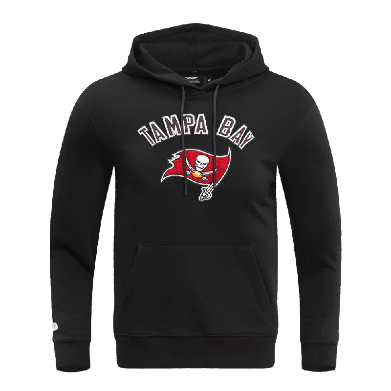 NFL TAMPA BAY BUCCANEERS CLASSIC WOMEN'S PO HOODIE (BLACK)