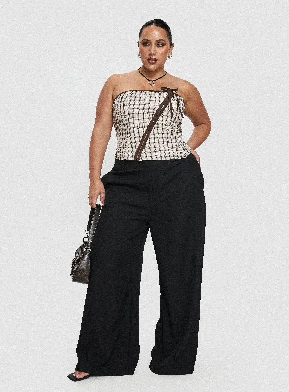 Burnette Pants Black Curve