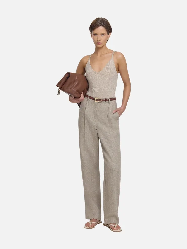 Hilton Trouser - Flax