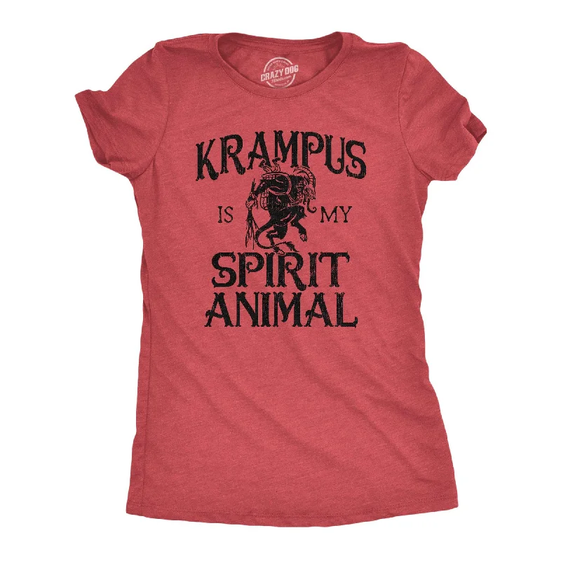 Krampus Is My Spirit Animal Women's T Shirt