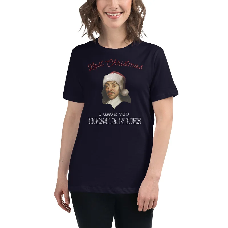 Last Christmas I Gave You Descartes - Women's T-Shirt