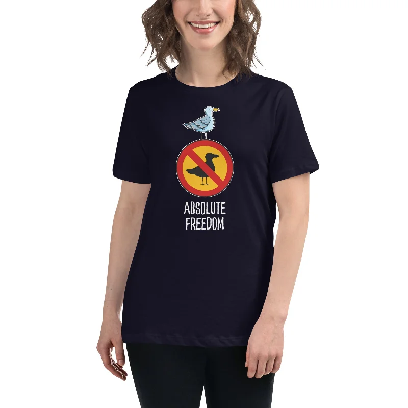 Sartre - Absolute Freedom Seagull - Women's T-Shirt