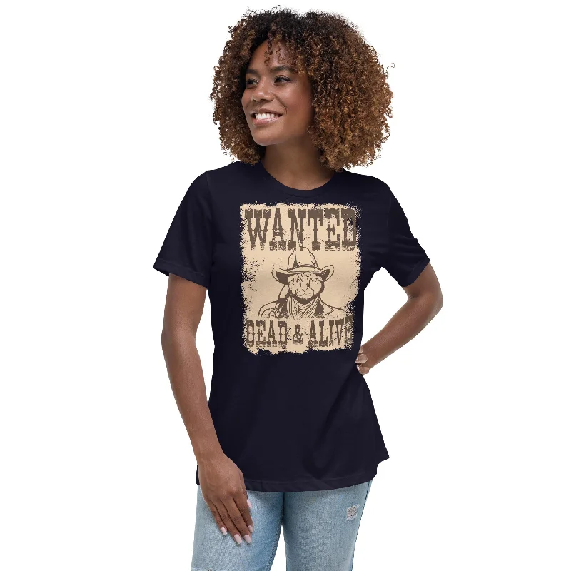 Schroedinger's Cat - Wanted Dead & Alive - Women's T-Shirt