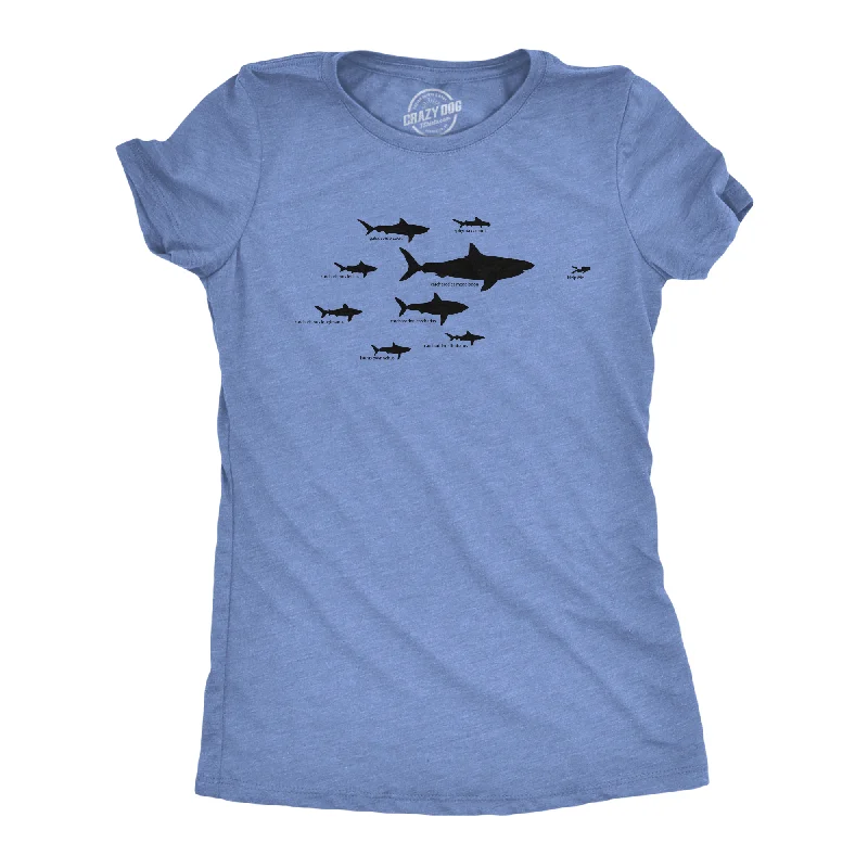 Shark Hierarchy Women's T Shirt