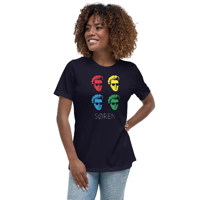 Soeren Kierkegaard Pop Art - Women's T-Shirt