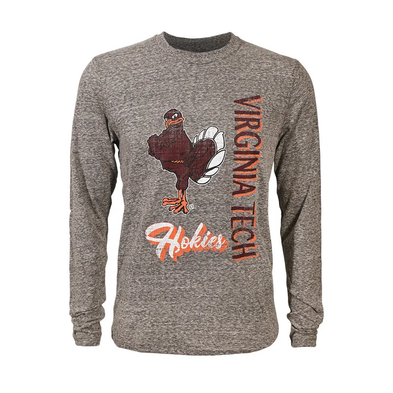 Virginia Tech Blue Steel Long-Sleeved T-Shirt