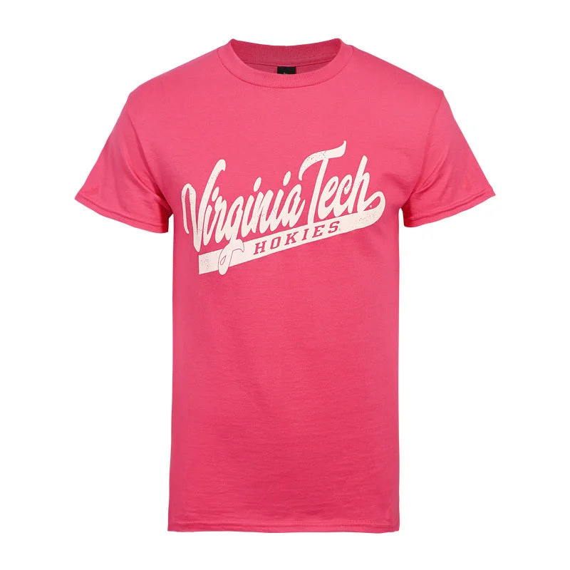 Virginia Tech Confetti Color T-Shirt: Heliconia