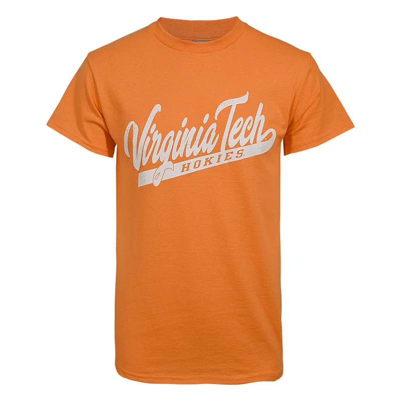 Virginia Tech Confetti Color T-Shirt: Tangerine