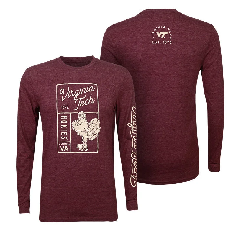 Virginia Tech Postmark Long-Sleeved T-Shirt