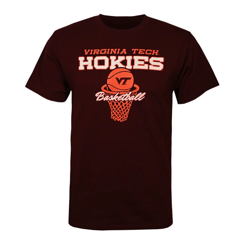 Virginia Tech Sports Core Basketball T-Shirt by Champion