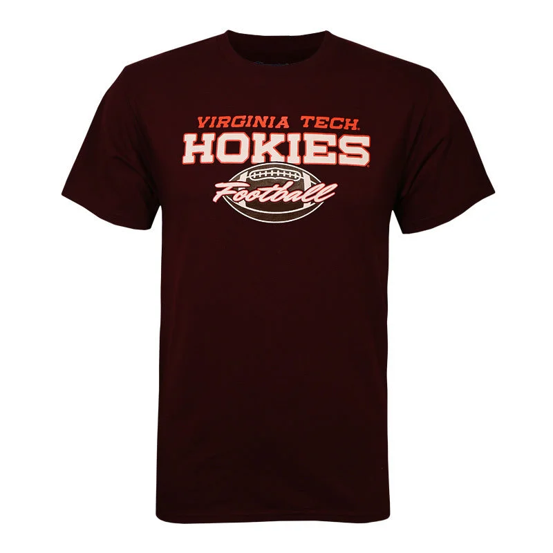 Virginia Tech Sports Core Football T-Shirt by Champion