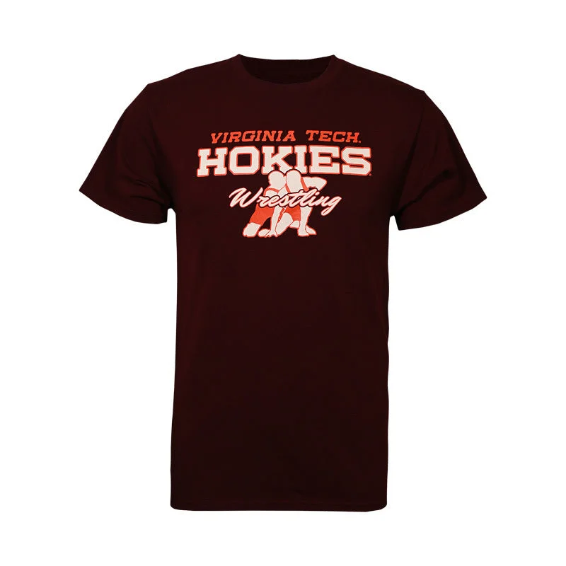 Virginia Tech Sports Core Wrestling T-Shirt by Champion