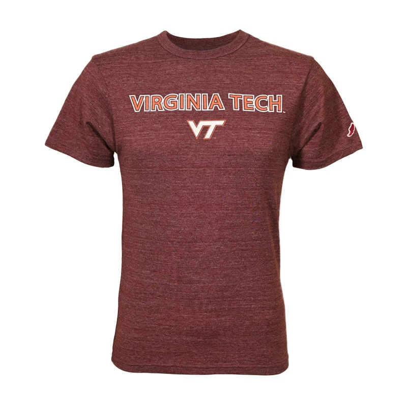 Virginia Tech Victory Falls T-Shirt: Varsity Maroon