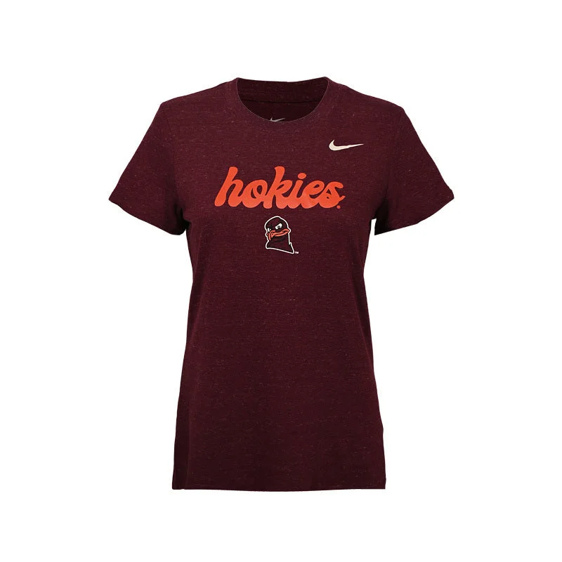 Virginia Tech Women's Varsity Hokies T-Shirt: Maroon by Nike