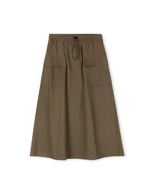 Bicky - Poplin Pocket Skirt