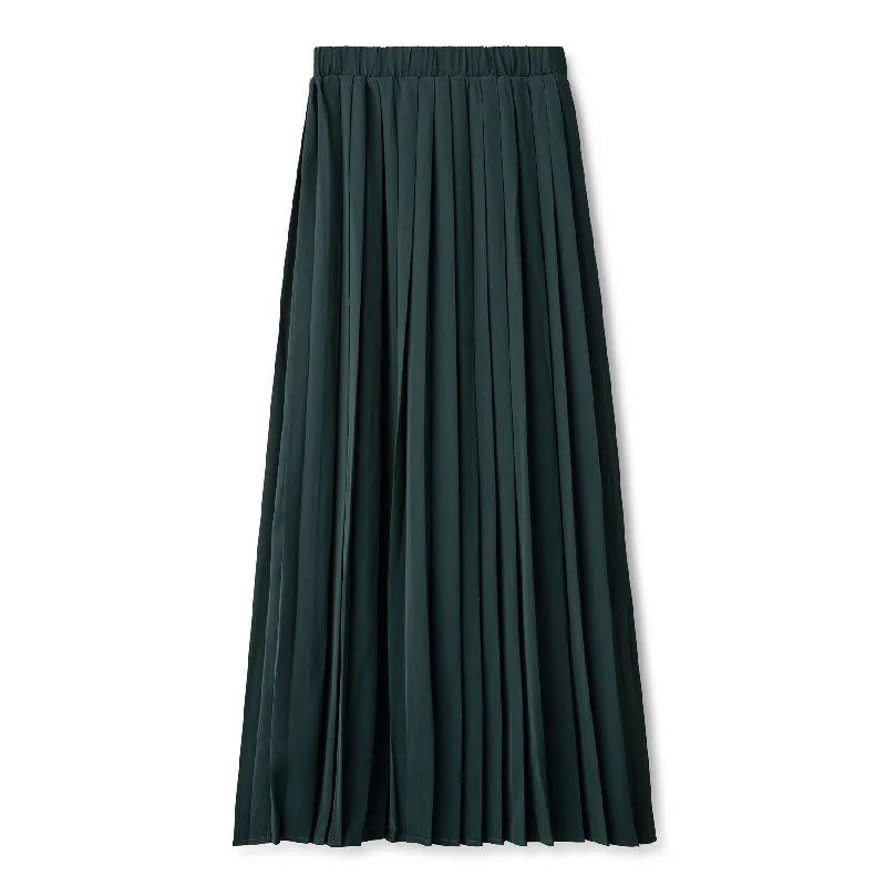 Pleated Skirt In: Green