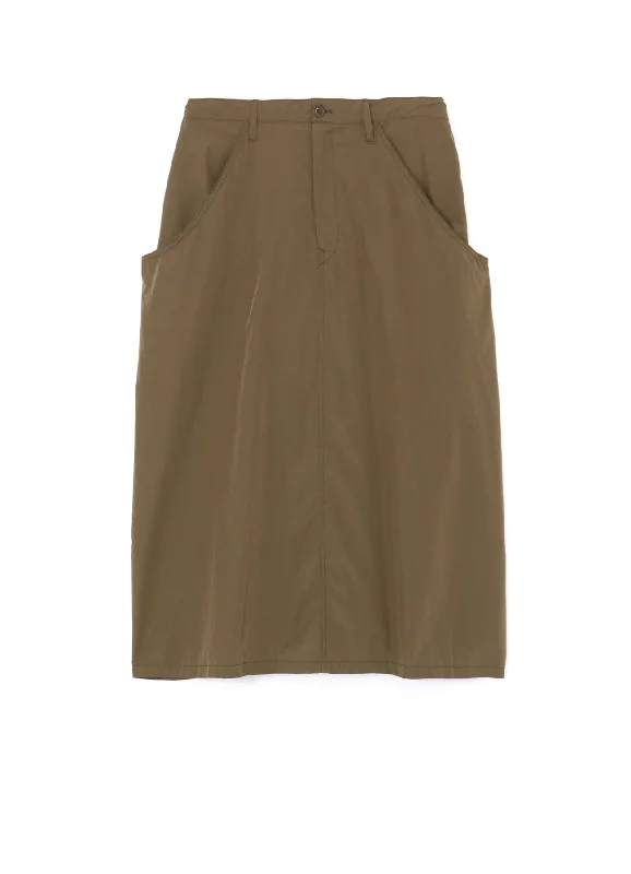 PLEATED SKIRT WITH JUMBO POCKETS