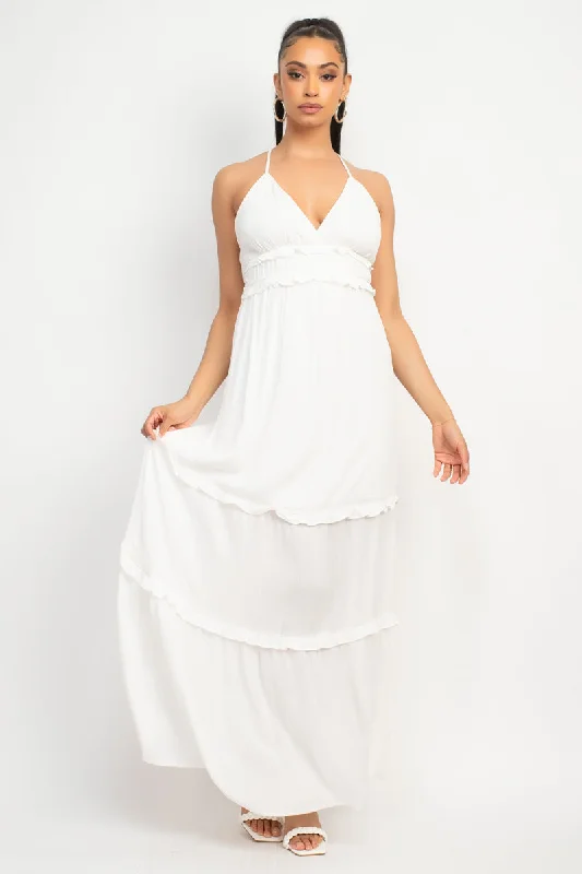 Radiant Romance Dress in White