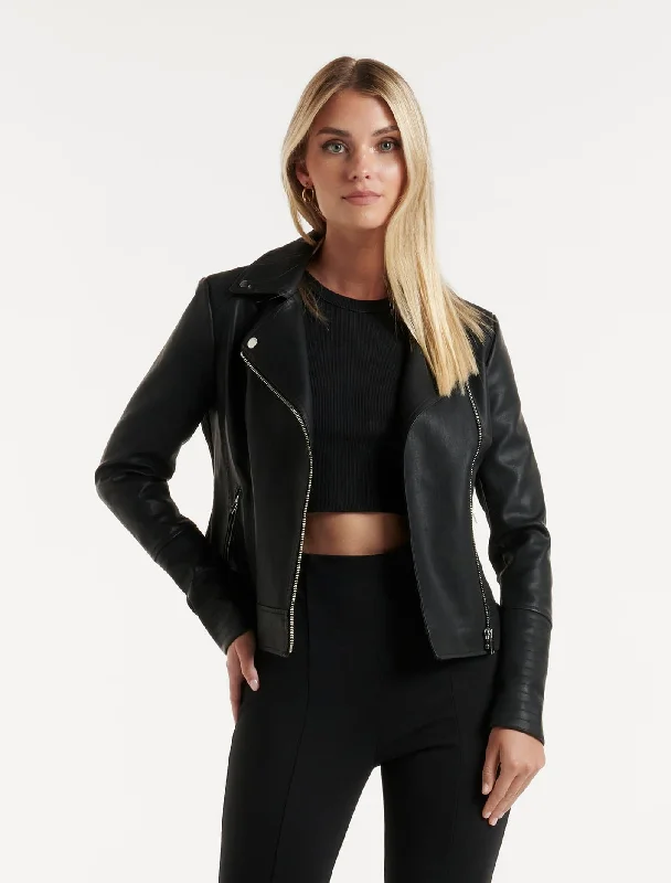 Heidi Pu  Biker Jacket